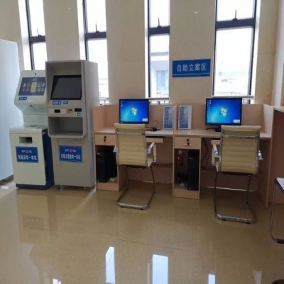 汝城縣人民法院啟用網(wǎng)上“觸摸查詢一體機”
